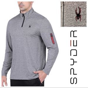NEW! Spyder Active Performance Quarter ¼ Zip Top